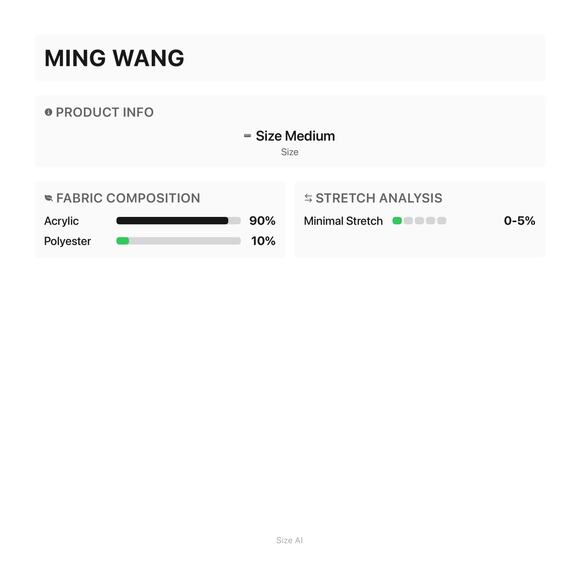 Ming Wang V Neck Acrylic Shell Tank Top Shirt Womens Size Medium Deep Pink Coral - Picture 7 of 7